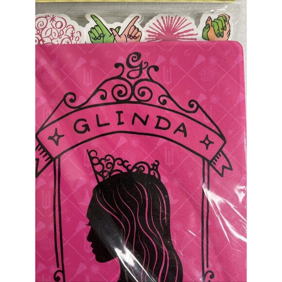 Wicked Glinda Tabbed Journal Hot Pink 96 Sheets Target Bullseye Playground - Picture 3 of 5